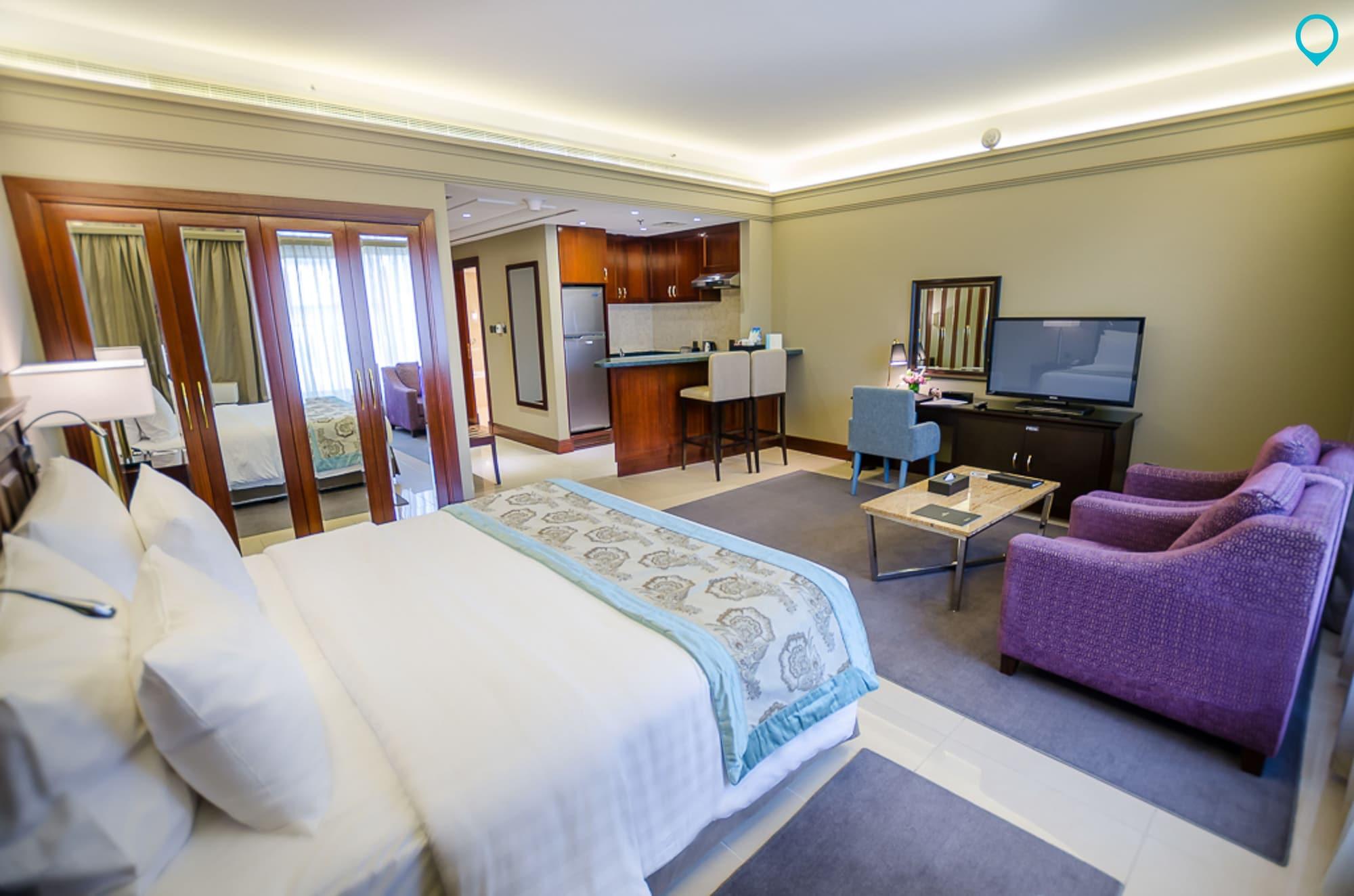 Somewhere Hotel Apartment Dubaï Extérieur photo